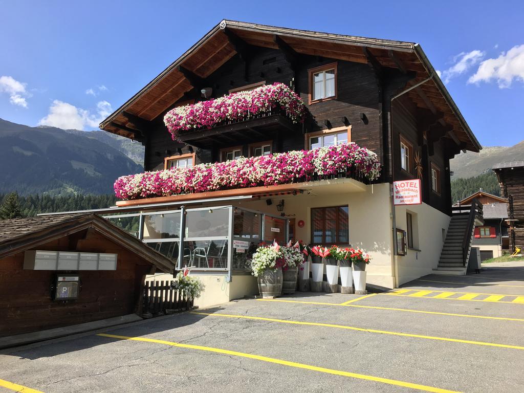 Hotel Haus Muehlebach Ernen Exterior foto